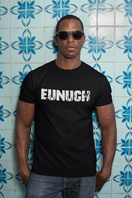 Eunuch, Herren-Kurzarm-Rundhals-T-Shirt 00004