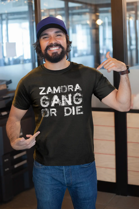 ZAMORA Family Gang T-Shirt, Herren T-Shirt, schwarzes T-Shirt, Geschenk-T-Shirt 00033