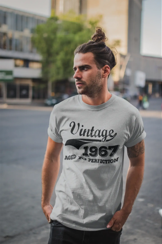 Homme Tee Vintage T-Shirt Vintage Aged to Perfection 1967