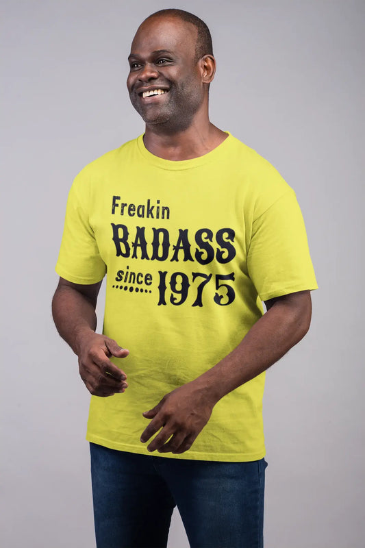 Freakin Badass Since 1975 Herren T-Shirt Lemon Geburtstagsgeschenk 00396