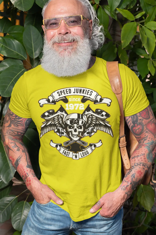 Speed ​​Junkies Since 1972 Herren T-Shirt Lemon Geburtstagsgeschenk 00465