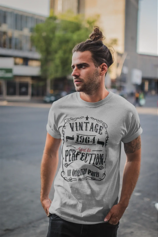 Homme Tee Vintage T Shirt 1964 Vintage Aged to Perfection