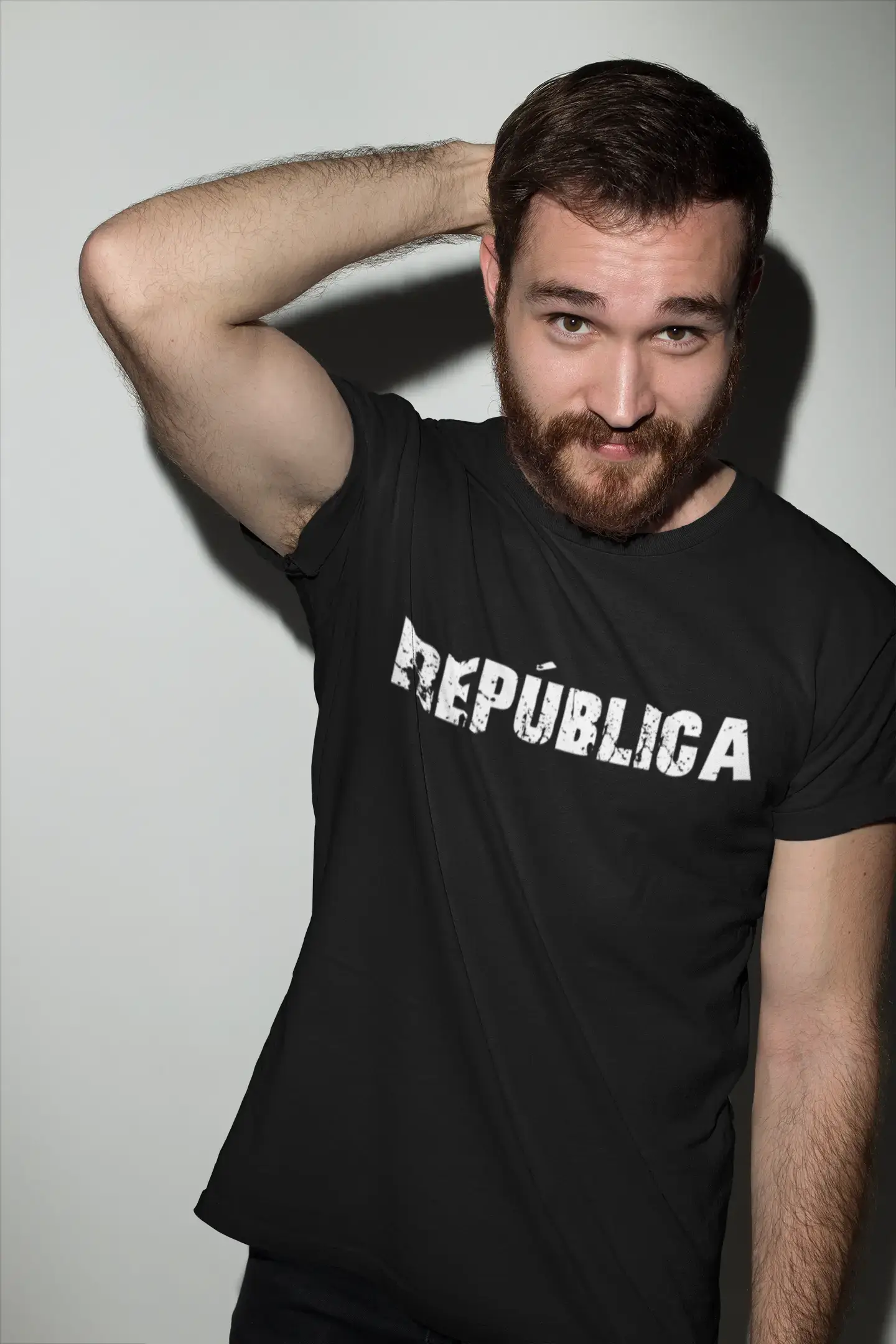 república Herren T-Shirt Schwarz Geburtstagsgeschenk 00550