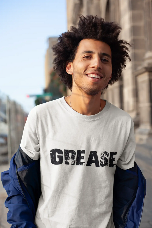 Homme T Shirt Graphique Imprimé Vintage Tee Grease
