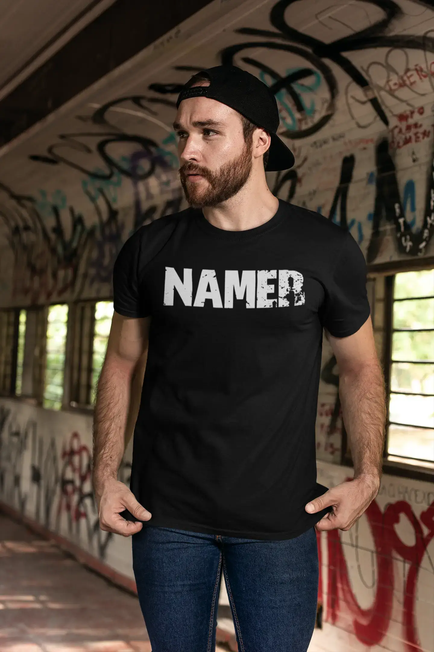 namer Men's Retro T shirt Black Birthday Gift 00553