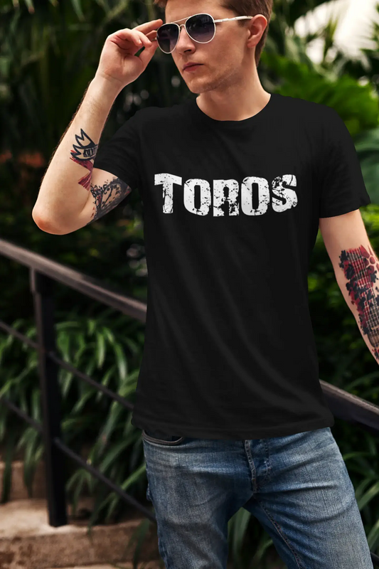 toros Men's Retro T shirt Black Birthday Gift 00553