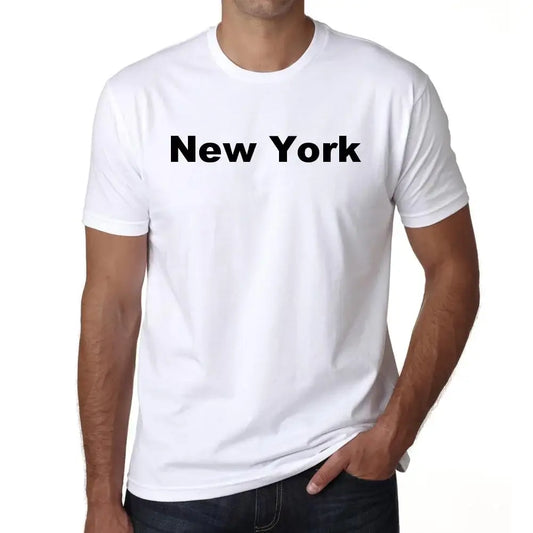 Men's Graphic T-Shirt New York Eco-Friendly Limited Edition Short Sleeve Tee-Shirt Vintage Birthday Gift Novelty