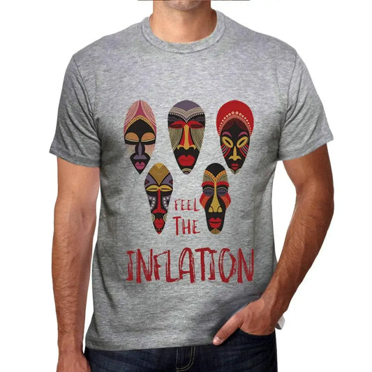 Men's Graphic T-Shirt Native Feel The Inflation Eco-Friendly Limited Edition Short Sleeve Tee-Shirt Vintage Birthday Gift Novelty
