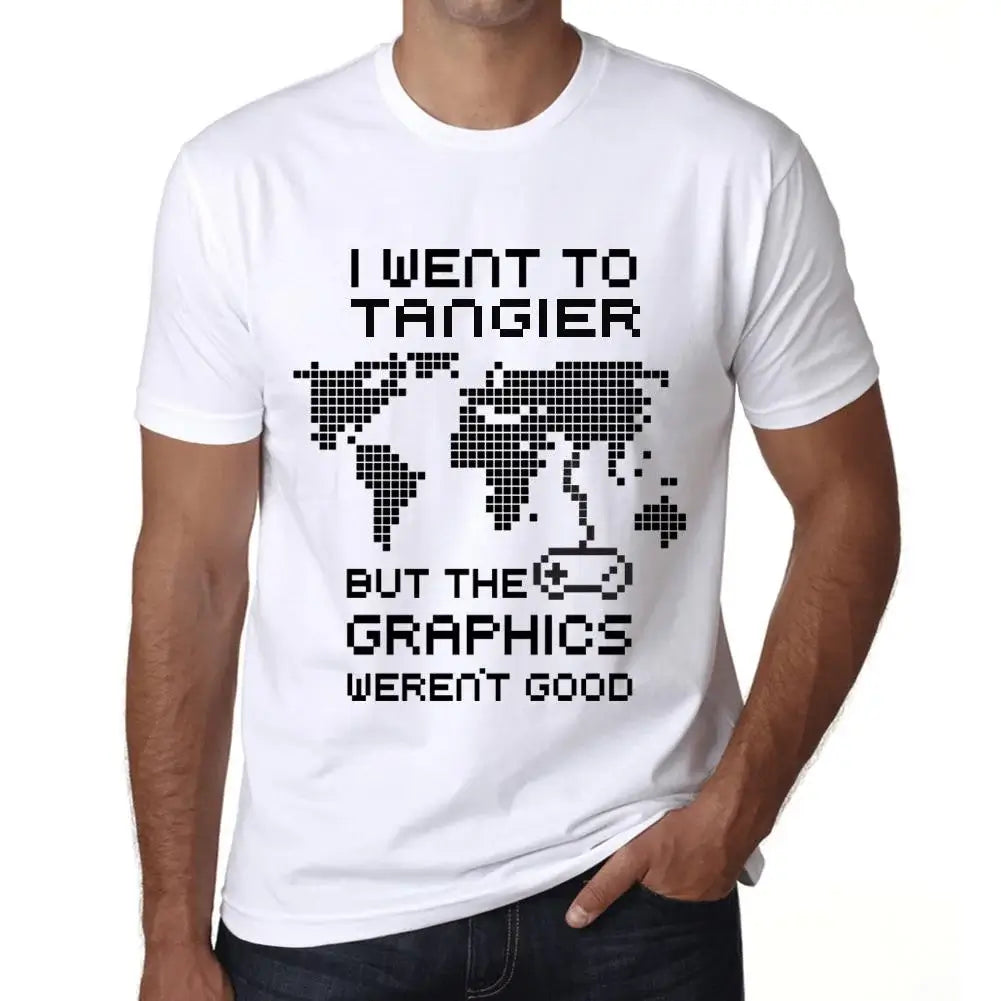 Men's Graphic T-Shirt I Went To Tangier But The Graphics Weren’t Good Eco-Friendly Limited Edition Short Sleeve Tee-Shirt Vintage Birthday Gift Novelty