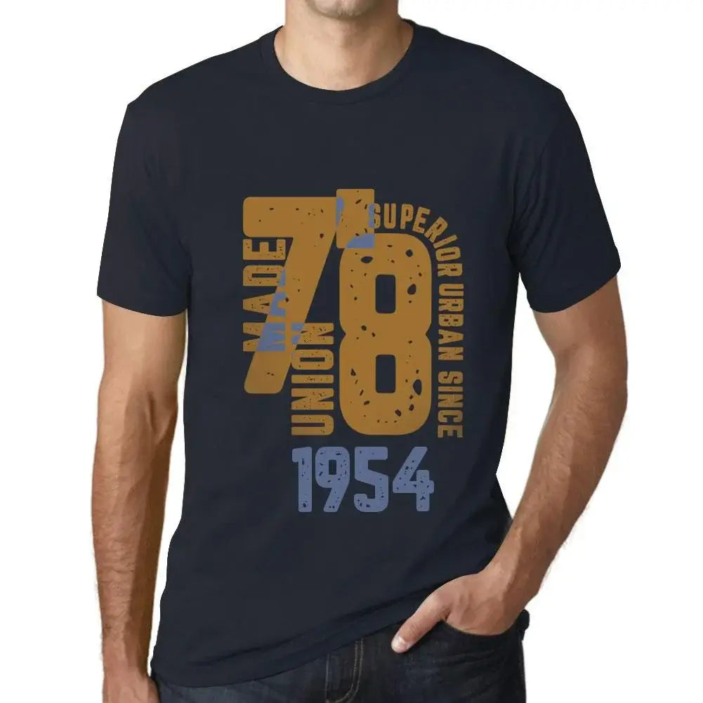 Men's Graphic T-Shirt Superior Urban Style Since 1954 70th Birthday Anniversary 70 Year Old Gift 1954 Vintage Eco-Friendly Short Sleeve Novelty Tee