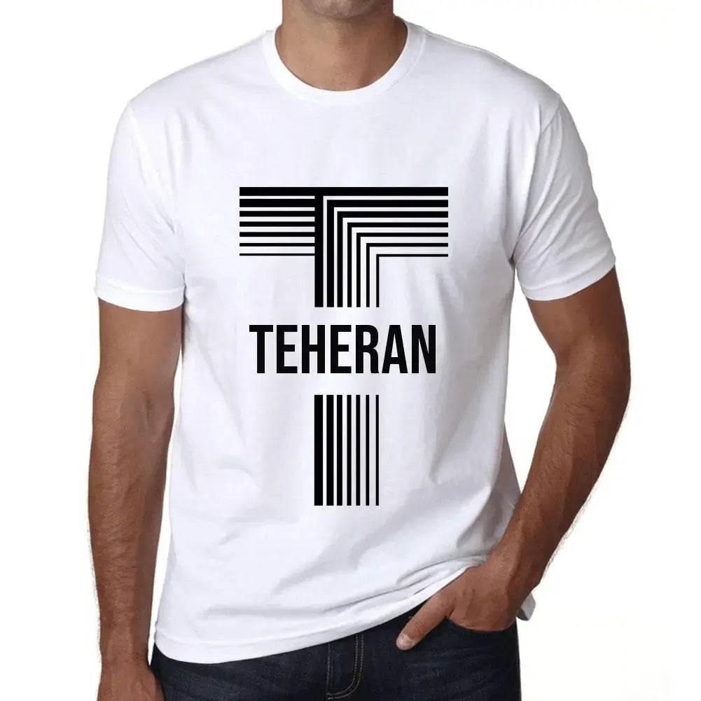 Men's Graphic T-Shirt Teheran Eco-Friendly Limited Edition Short Sleeve Tee-Shirt Vintage Birthday Gift Novelty