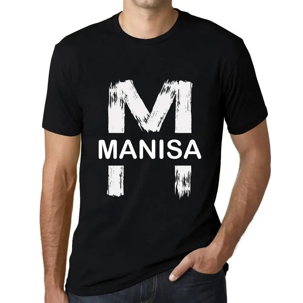 Men's Graphic T-Shirt Manisa Eco-Friendly Limited Edition Short Sleeve Tee-Shirt Vintage Birthday Gift Novelty