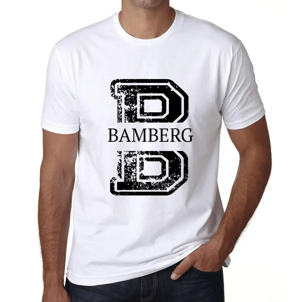 Men's Graphic T-Shirt Bamberg Eco-Friendly Limited Edition Short Sleeve Tee-Shirt Vintage Birthday Gift Novelty