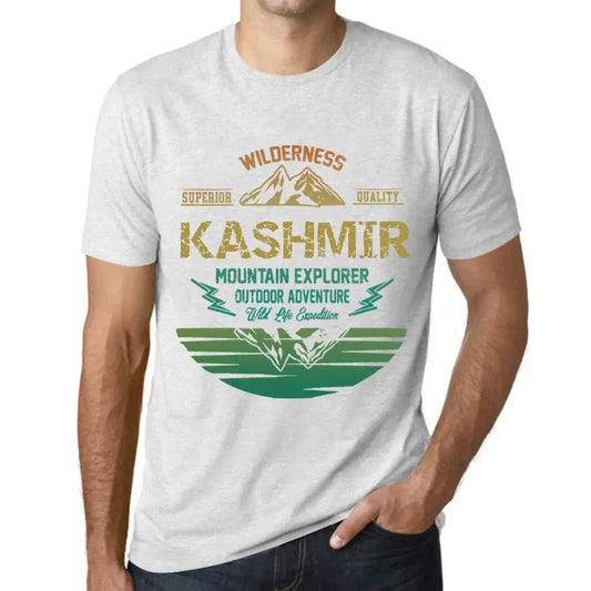 Men's Graphic T-Shirt Outdoor Adventure, Wilderness, Mountain Explorer Kashmir Eco-Friendly Limited Edition Short Sleeve Tee-Shirt Vintage Birthday Gift Novelty