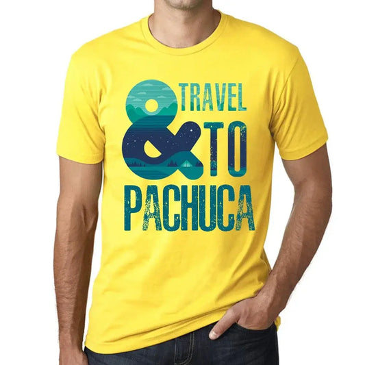 Men's Graphic T-Shirt And Travel To Pachuca Eco-Friendly Limited Edition Short Sleeve Tee-Shirt Vintage Birthday Gift Novelty