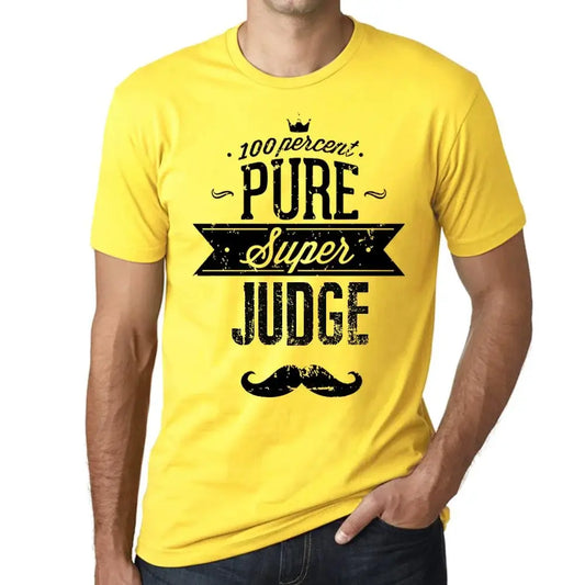Men's Graphic T-Shirt 100% Pure Super Judge Eco-Friendly Limited Edition Short Sleeve Tee-Shirt Vintage Birthday Gift Novelty