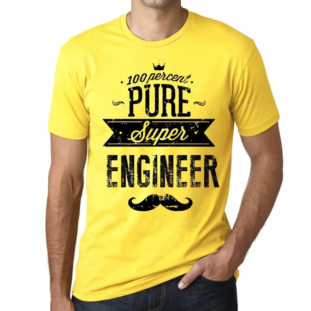 Men's Graphic T-Shirt 100% Pure Super Engineer Eco-Friendly Limited Edition Short Sleeve Tee-Shirt Vintage Birthday Gift Novelty