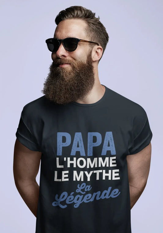Ultrabasic Papa 4 l'homme Le Mythe La Légende T-Shirt Papa Tshirt Papa l'ours Shirt Le pépé