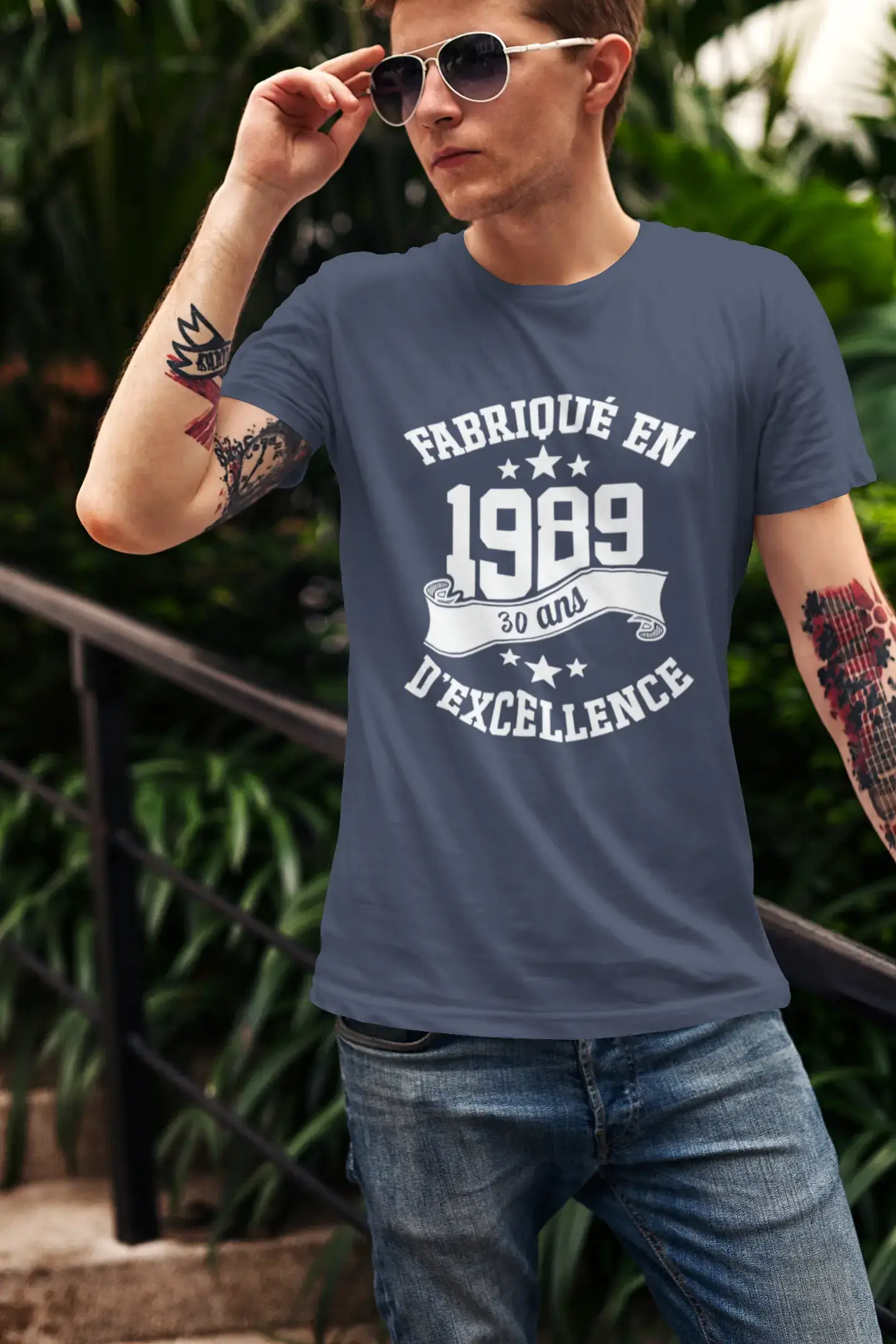 ULTRABASIC – Hergestellt im Jahr 1989, 30 Jahre alt. Geniales Unisex-T-Shirt Bordeaux