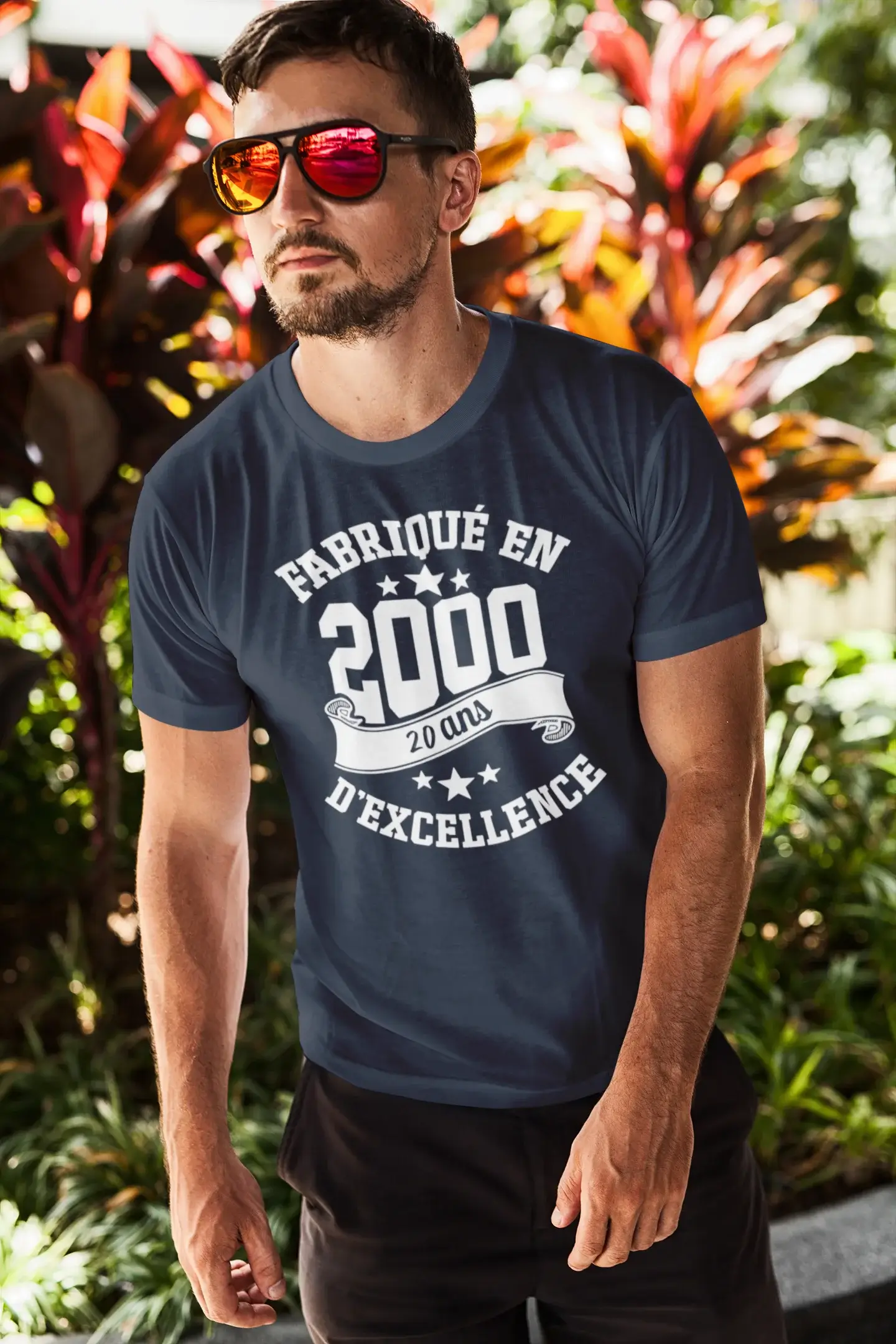 Ultrabasic® Fabriqué en 2000, 20 Ans d'être Génial T-Shirt Army