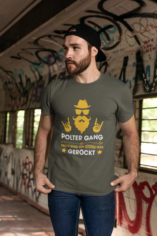 <span>Herren</span> <span>Grafik</span> T-Shirt Polter Gang Gerockt Idee <span>Geschenk</span>