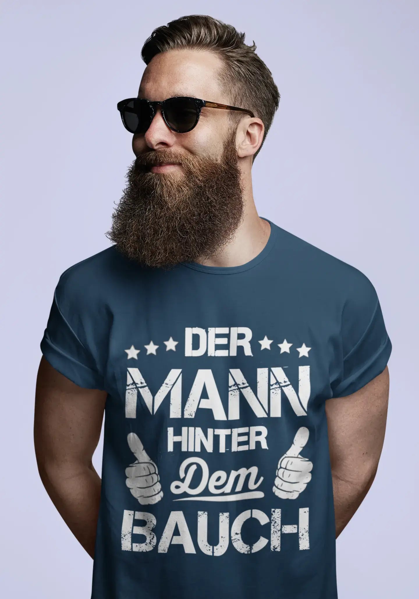Men's Graphic T-Shirt Der Mann Hinter Dem Bauch Gift Idea