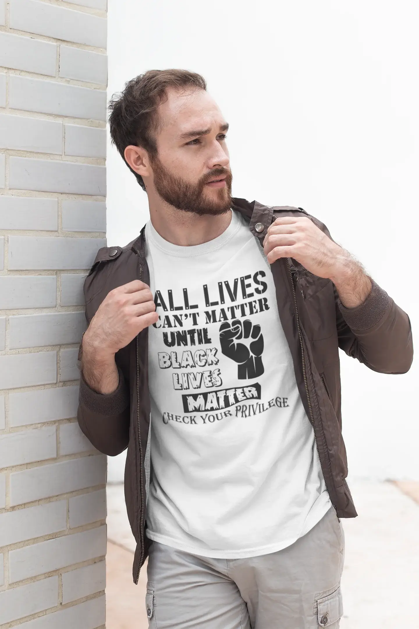 Unisex Adult T-Shirt Black Lives Matter BLM Revolution Movement Tee