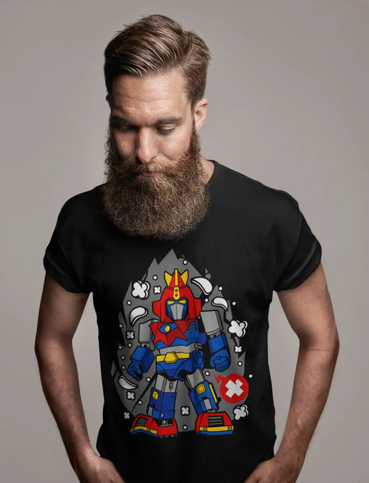ULTRABASIC Men's T-Shirt Robot Machine L V - V Figure - Graphic Printed Shirt