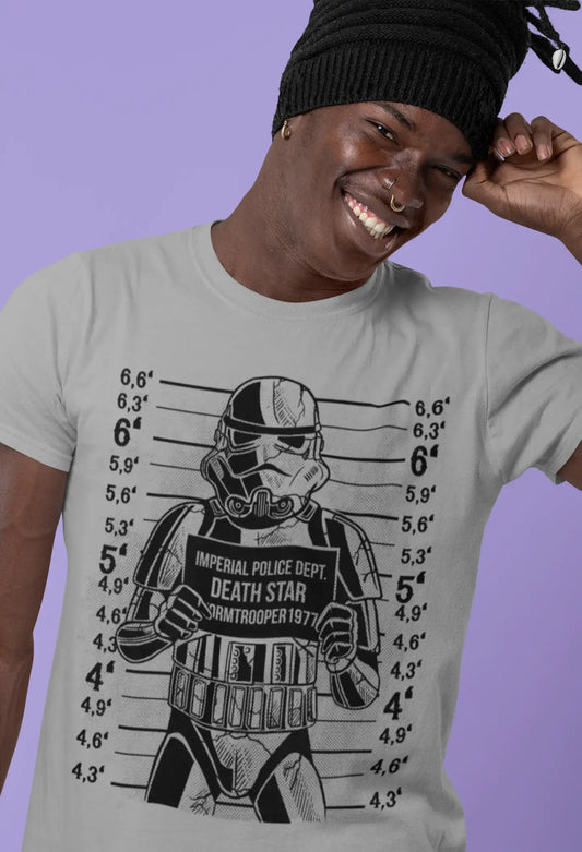 ULTRABASIC Herren T-Shirt Crim Stormtrooper Mugshot – Imperial Police Funny Shirt