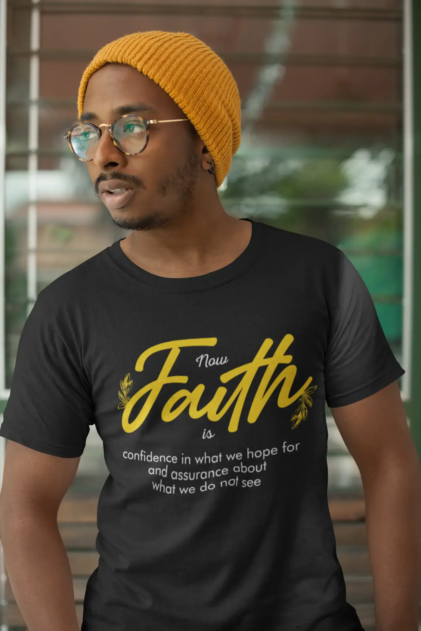 ULTRABASIC Herren-T-Shirt mit religiöser Definition, wahrer Glaube – Jesus Christus-Shirt