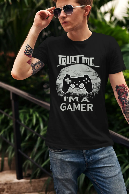 ULTRABASIC Herren-Gaming-T-Shirt Trust Me I'm a Gamer – lustiges Humor-Shirt