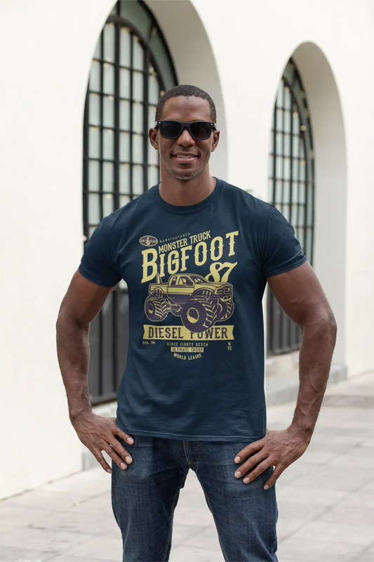 ULTRABASIC Herren T-Shirt Monstertruck Bigfoot – Crush World League Since 87 Shirt