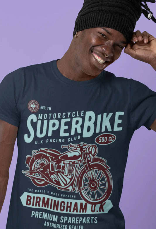 ULTRABASIC Herren Grafik-T-Shirt Motorrad Super Bike – Premium-Ersatzteile