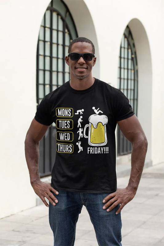 ULTRABASIC Herren-T-Shirt „Every Day Beer Lover“, lustiges T-Shirt