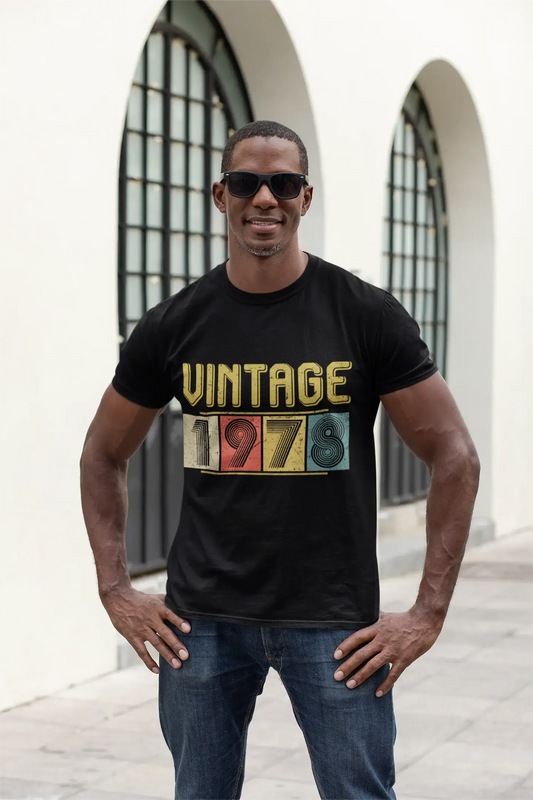 ULTRABASIC Herren T-Shirt Vintage 1978 – Geschenk zum 43. Geburtstag T-Shirt