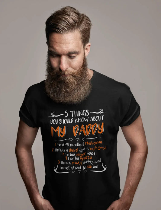 ULTRABASIC Herren T-Shirt 5 Dinge, die Sie über mein Papa-T-Shirt wissen sollten