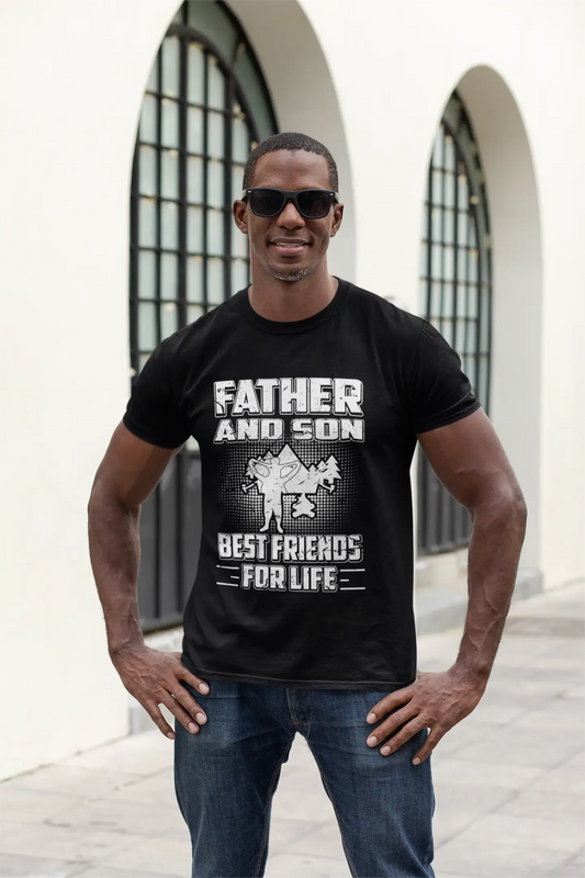ULTRABASIC Herren-T-Shirt „Vater und Sohn beste Freunde fürs Leben“-T-Shirt