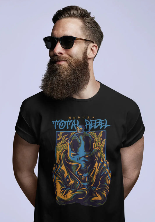 ULTRABASIC Men's Novelty T-Shirt Total Rebel - Scary Monster Shirt