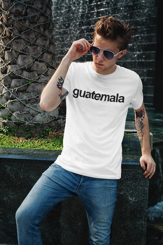 Guatemala Herren Kurzarm-Rundhals-T-Shirt 00067