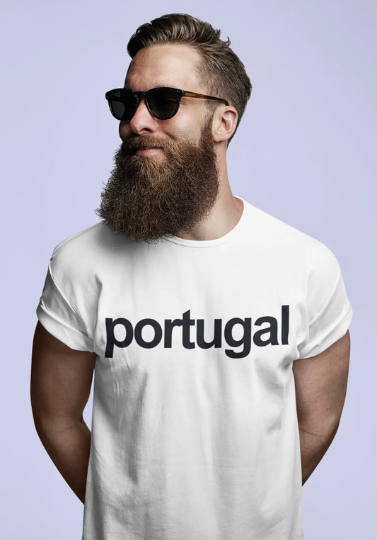 Portugal Herren Kurzarm-Rundhals-T-Shirt 00067