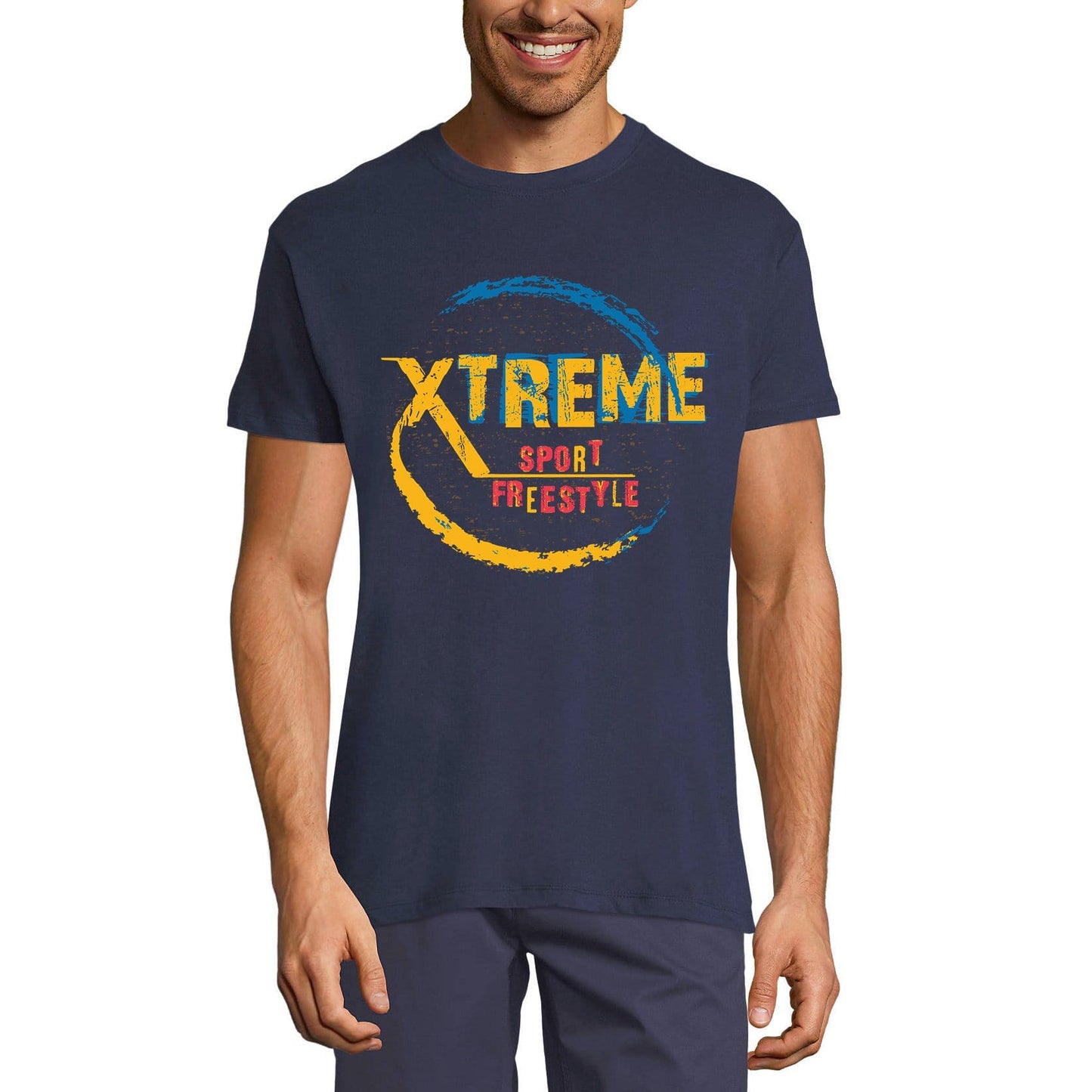 ULTRABASIC Men's Novelty T-Shirt Xtreme Sport Freestyle Tee Shirt