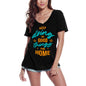 ULTRABASIC Damen-T-Shirt Keep Doing the Good Things From Home – Zitat-Shirt