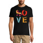 ULTRABASIC Herren Vintage T-Shirt Love – Lustiges Sport-T-Shirt
