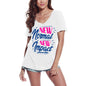 ULTRABASIC Damen T-Shirt New Normal New Impact – Motivierendes Zitat-Shirt