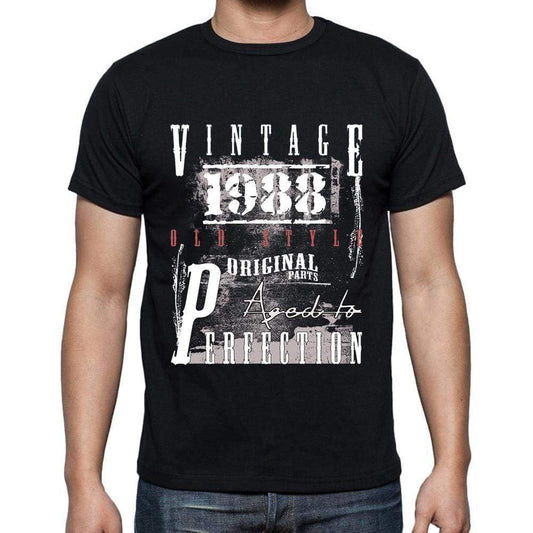 1988, Men's Short Sleeve Round Neck T-shirt - ultrabasic-com