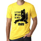 1989, Living Wild Since 1989 Men's T-shirt Yellow Birthday Gift 00501 - ultrabasic-com
