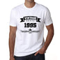 1995 Vintage Year White Mens Short Sleeve Round Neck T-Shirt 00096 - White / S - Casual