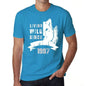 1997 Living Wild Since 1997 Mens T-Shirt Blue Birthday Gift 00499 - Blue / X-Small - Casual