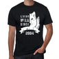 2004 Living Wild Since 2004 Mens T-Shirt Black Birthday Gift 00498 - Black / Xs - Casual