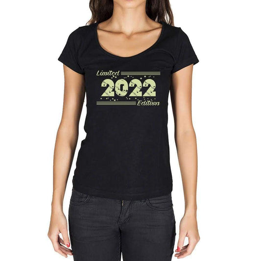 2022 Limited Edition Star Womens T-Shirt Black Birthday Gift 00383 - Black / Xs - Casual